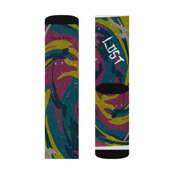 Galaxy 2 Socks freeshipping - Lonely Floater