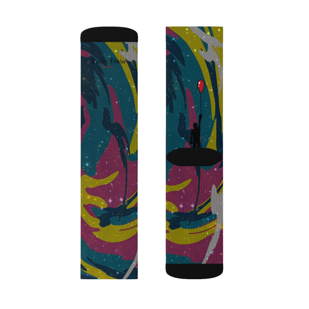 Galaxy 2 Socks freeshipping - Lonely Floater