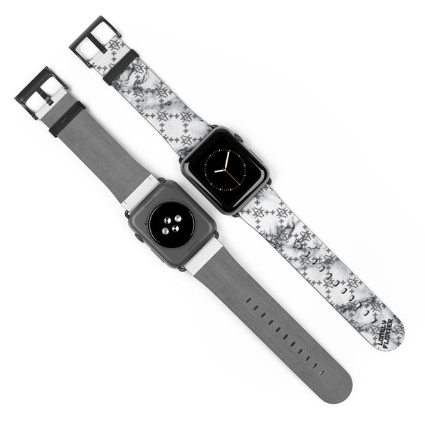 Marb Fish Scale Monogram Apple Watch Band freeshipping - Lonely Floater