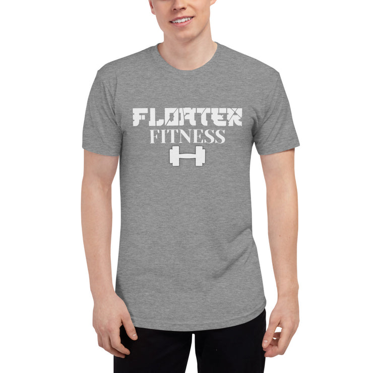 Floater Fitness Unisex Tri-Blend Track Shirt freeshipping - Lonely Floater