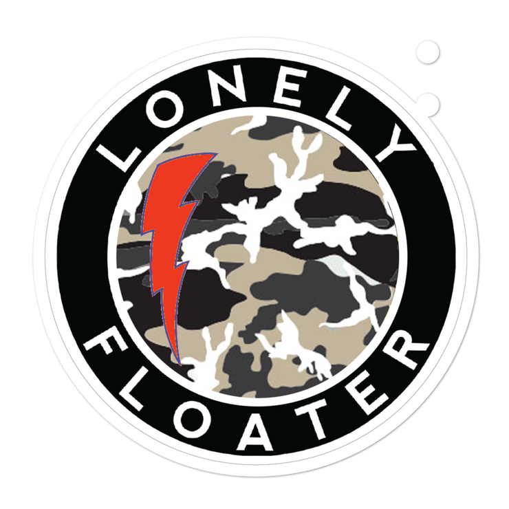 Thunda Bubble-free stickers freeshipping - Lonely Floater