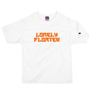 Orange Lonely Floater Men's Champion T-Shirt freeshipping - Lonely Floater