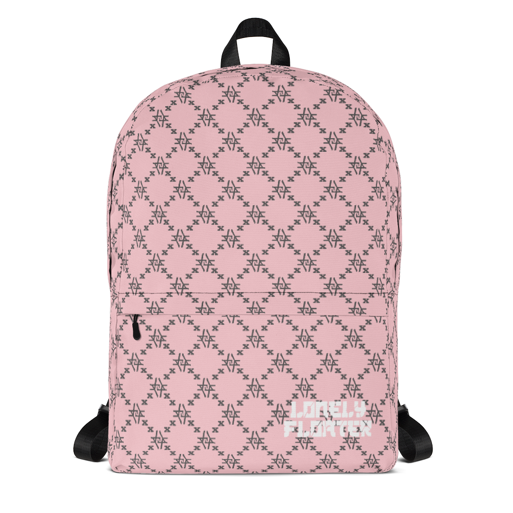 Pink Fish Scale Monogram Backpack – Lonely Floater