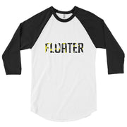 Camo Floater 3/4 sleeve raglan shirt freeshipping - Lonely Floater