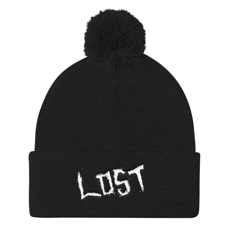 Lost Pom Pom Knit Cap freeshipping - Lonely Floater