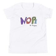 Nope Youth Short Sleeve T-Shirt freeshipping - Lonely Floater