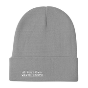 At Your Own Wave Length Knit Beanie freeshipping - Lonely Floater